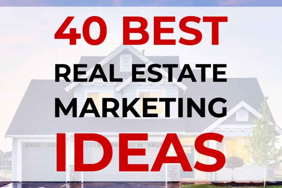 Real Estate Marketing Ideas For New Agents With No Money - EASY & FREE!  (2021) - YouTube